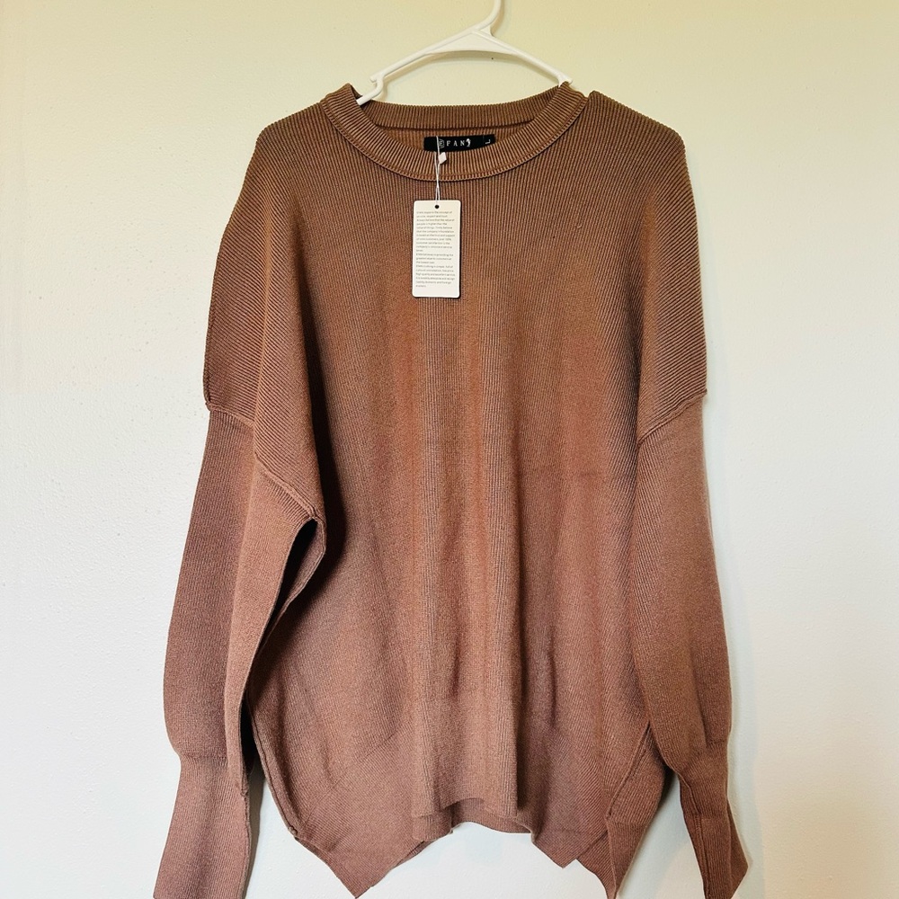 NWT Brown Sweater
